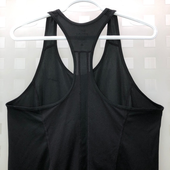NIKE DRI-FIT Reflective Mesh Back Vent Scoop Neck Tagless Athletic Tank Top NEW! - Picture 6 of 10